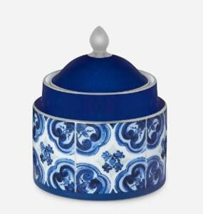Dolce&Gabbana sugar bowl, Blu Mediterraneo
