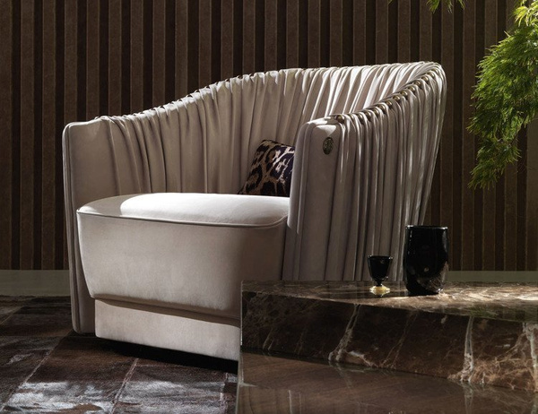 Sharpei armchair by Roberto Cavalli Home Interiors