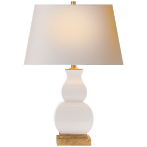 Table Lamp E.F Chapman Fang Gourd