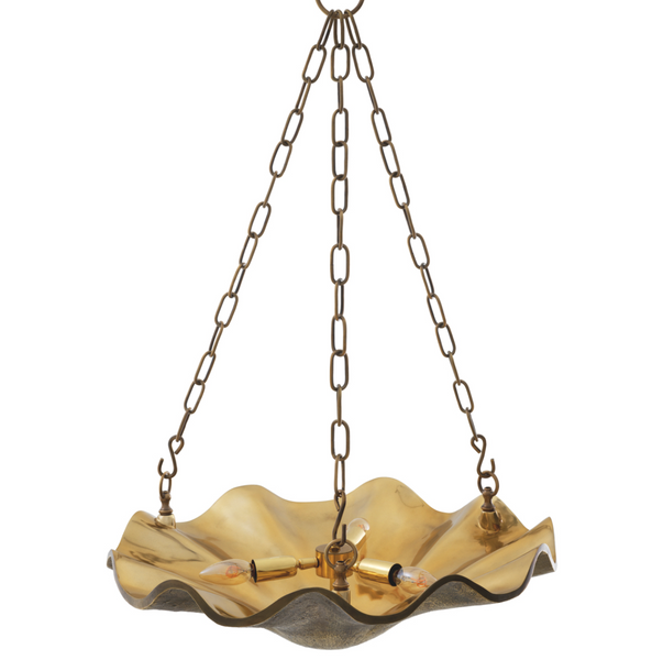 Aurelia chandelier by Eichholtz