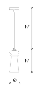 Lampa wisząca Licio marki Italamp