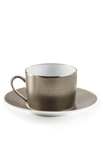 Armani Casa tea cup with saucer, from the Louis collection