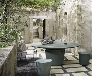 Kasane 19 pouffe by Gervasoni 1882