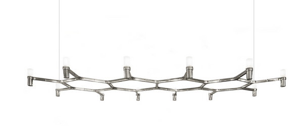 Crown Plana Major chandelier by Nemo Lighting