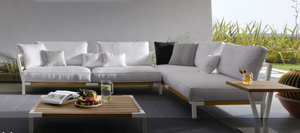 Smania Salò 335 garden sofa