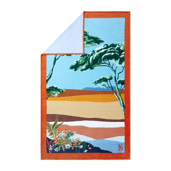 Yves Delorme Parasols beach towel