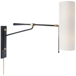 Aerin Frankfort Articulating wall lamp by Visual Comfort
