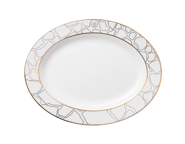 Roberto Cavalli Home platter, from the Giraffa collection