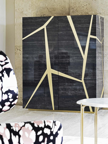 Roberto Cavalli Home Interiors Tonga bar cabinet