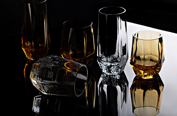 Roberto Cavalli Home Python set of two water glasses