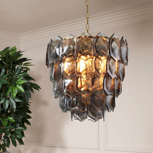 Elias chandelier by Eichholtz