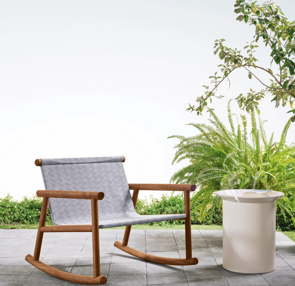 Hashi rocking chair by Gervasoni 1882