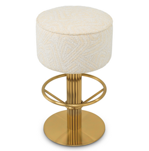 Eichholtz Carleton swivel bar stool