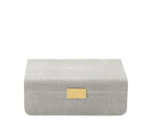 Szkatułka na biżuterię Aerin Shagreen 