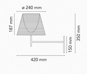 KTribe wall lamp by Flos