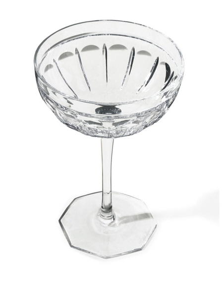 Ralph Lauren Home crystal champagne coupe, from the Coraline collection
