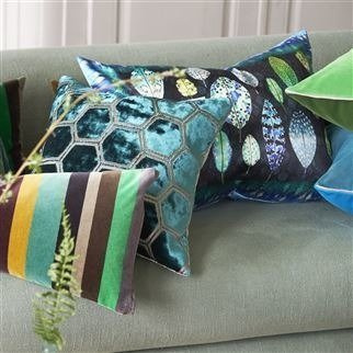 Designers Guild Tulsi Cobalt decorative pillow