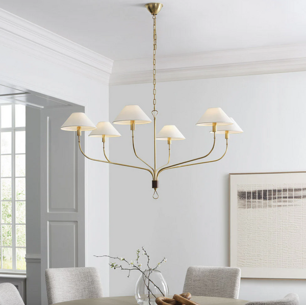 Griffin Chandelier by Amber Lewis by Visual Comfort