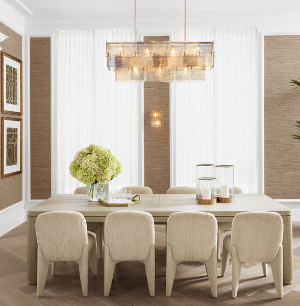 Laurent Rectangular Chandelier by Eichholtz