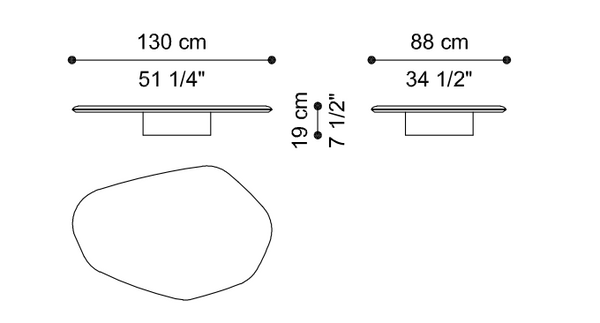 Stolik kawowy Turkana marki Roberto Cavalli Home Interiors