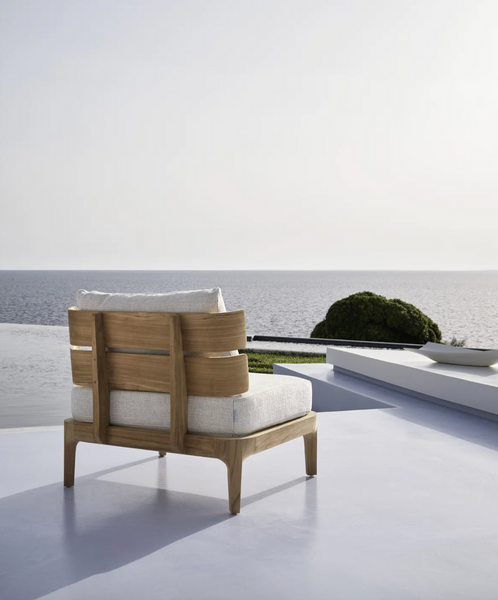 Mediterraneo 01 armchair by Gervasoni 1882