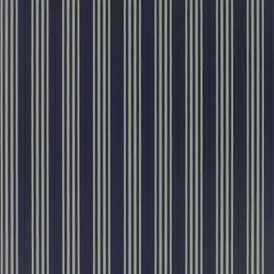 Ralph Lauren Home Palatine Stripe-Midnight Wallpaper