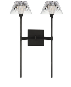 Blaze 19’ double wall lamp by Waterford