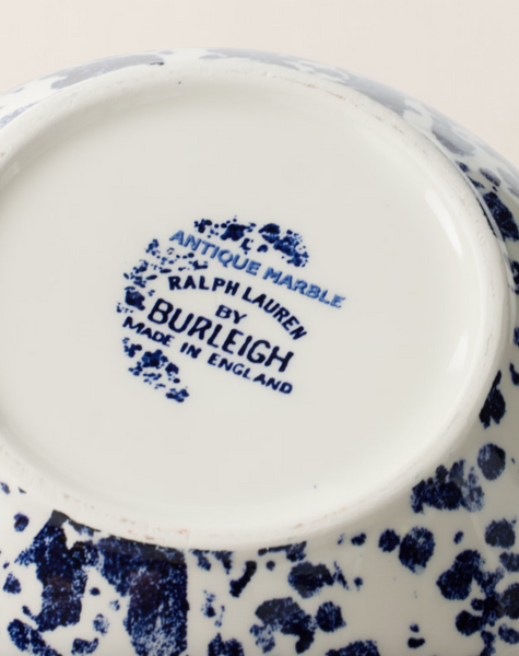 Ralph Lauren Home x Burleigh teapot from the Antique Marble collection