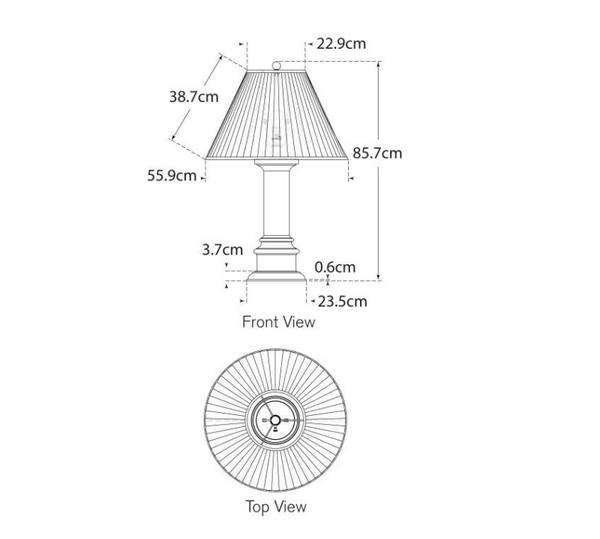 Lampa stołowa Hammett Large marki Ralph Lauren Home