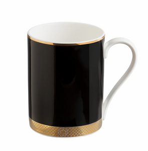 Roberto Cavalli Home mug, from the Python Black collection