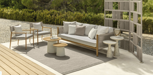 Jun three-seater sofa by Talenti