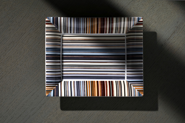 Missoni Home rectangular tray, from the Stripes Jenkins 148 collection