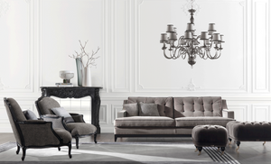 Gianfranco Ferré Home Clark 3 seater sofa CAT.A 