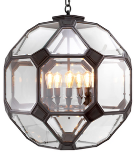 Olympia L chandelier by Eichholtz