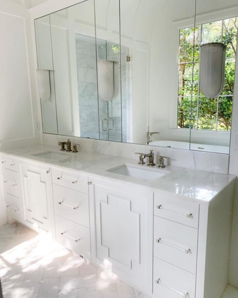 Aerin Rosehill wall lamp by Visual Comfort