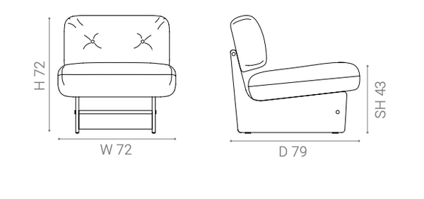 Fotel Jean marki Monography