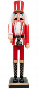 Christmas ornament-Nutcracker red size. XL