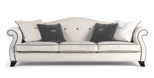 Harmony three-seater sofa by Gianfranco Ferré Home