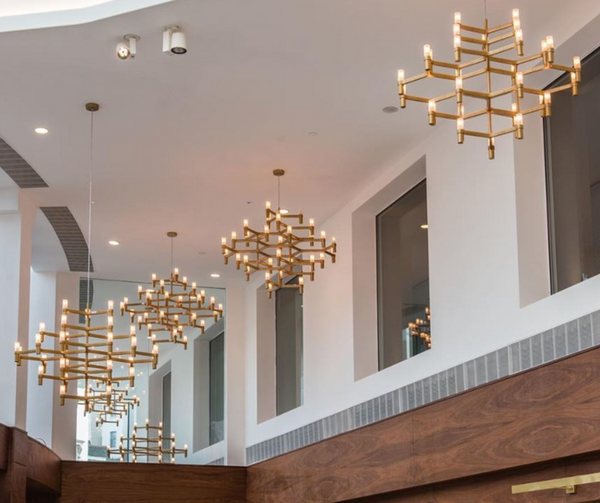 Crown Magnum chandelier by Nemo Lighting