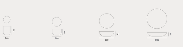 Heiko 43 side table by Gervasoni 1882