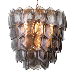 Elias chandelier by Eichholtz