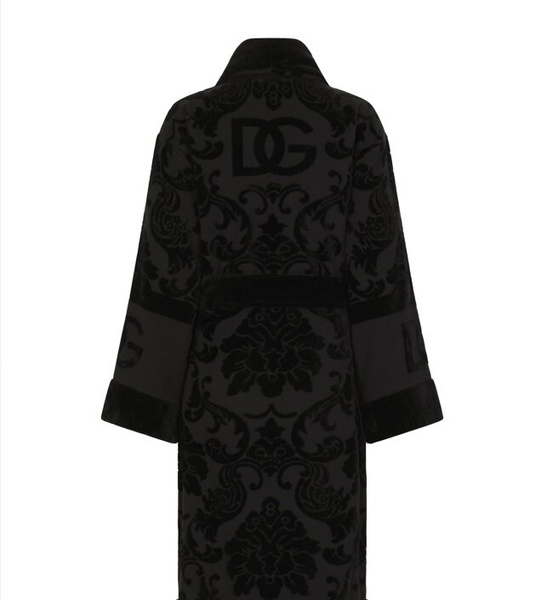 Dolce&Gabbana bathrobe, DG logo