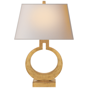 Table Lamp E.F Chapman Ring Form Small