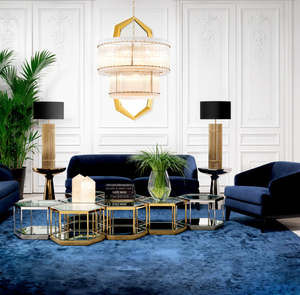 Sapphire Baldwin rug by Eichholtz