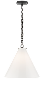 Lampa wisząca Katie Conical projektu Thomas O'Brien