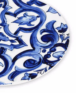 Półmisek, podtalerz porcelanowy Dolce&Gabbana, Blu Mediterraneo 