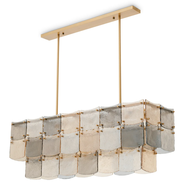 Laurent Rectangular Chandelier by Eichholtz