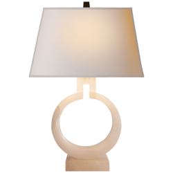 Table Lamp E.F Chapman Ring Form
