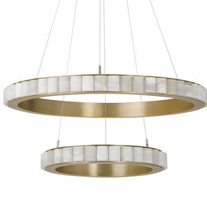 Avalon Oval chandelier by CTO Lighting