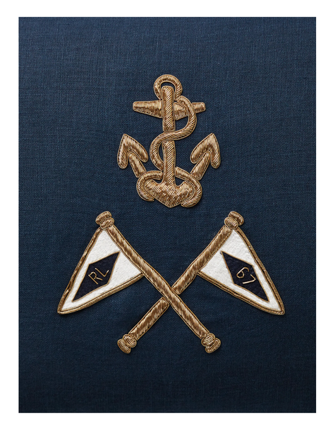 Ralph Lauren Home decorative pillow, from the Grand Voyage Bayview collection